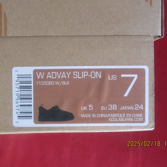 Koolaburra By UGG Advay Slip-On Cozy Boots $69 - US Size - 7 - Black - 1196 - Picture 12 of 12